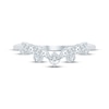 Thumbnail Image 3 of Now + Forever Marquise & Round-Cut Diamond Contour Ring 1/3 ct tw 14K White Gold