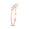 Thumbnail Image 2 of Now + Forever Marquise & Round-Cut Diamond Contour Ring 1/3 ct tw 14K Rose Gold