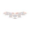 Thumbnail Image 3 of Now + Forever Marquise & Round-Cut Diamond Contour Ring 1/3 ct tw 14K Rose Gold
