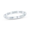 Thumbnail Image 1 of Now + Forever Diamond Five-Stone Anniversary Ring 1/6 ct tw 10K White Gold