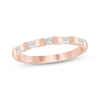 Thumbnail Image 1 of Now + Forever Diamond Five-Stone Anniversary Ring 1/6 ct tw 10K Rose Gold