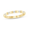 Thumbnail Image 1 of Now + Forever Diamond Five-Stone Anniversary Ring 1/6 ct tw 10K Yellow Gold