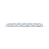 Thumbnail Image 3 of Now + Forever Diamond Sculpted Anniversary Ring 1/4 ct tw 10K White Gold