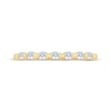 Thumbnail Image 3 of Now + Forever Diamond Sculpted Anniversary Ring 1/4 ct tw 10K Yellow Gold