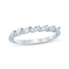 Thumbnail Image 1 of Now + Forever Marquise-Cut Diamond Anniversary Ring 1/4 ct tw 10K White Gold