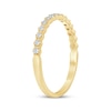 Thumbnail Image 2 of Now + Forever Diamond Hexagon Frames Anniversary Ring 1/6 ct tw 10K Yellow Gold
