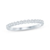 Thumbnail Image 1 of Now + Forever Diamond Hexagon Frames Anniversary Ring 1/6 ct tw 10K White Gold
