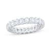 Thumbnail Image 1 of Now + Forever Oval-Cut Diamond Eternity Ring 2 ct tw 14K White Gold