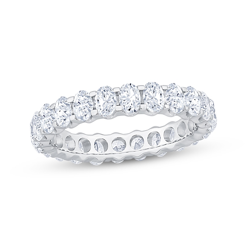 Main Image 1 of Now + Forever Oval-Cut Diamond Eternity Ring 2 ct tw 14K White Gold