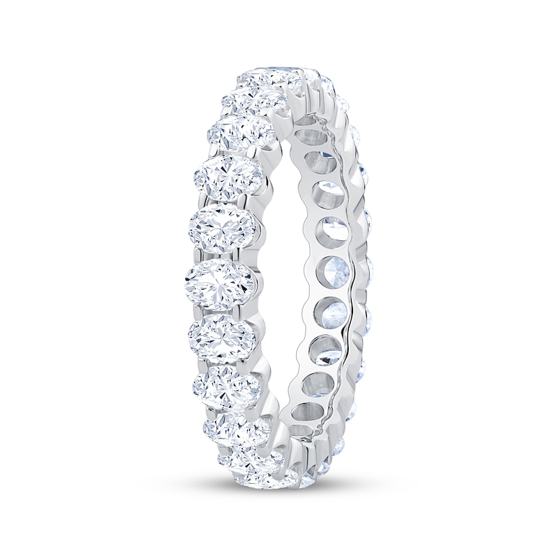 Main Image 2 of Now + Forever Oval-Cut Diamond Eternity Ring 2 ct tw 14K White Gold