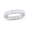 Thumbnail Image 1 of Now + Forever Oval-Cut Diamond Eternity Ring 3 ct tw 14K White Gold