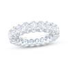 Thumbnail Image 1 of Now + Forever Oval-Cut Diamond Eternity Ring 4 ct tw 14K White Gold