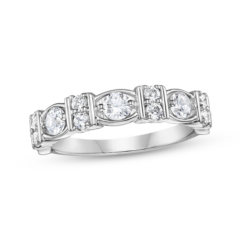 Main Image 1 of Now + Forever Diamond Anniversary Ring 1 ct tw 14K White Gold