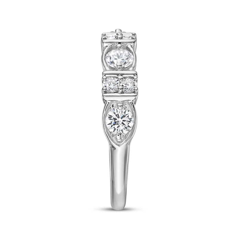 Main Image 2 of Now + Forever Diamond Anniversary Ring 1 ct tw 14K White Gold