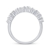 Thumbnail Image 3 of Now + Forever Diamond Staggered Anniversary Ring 1 ct tw 14K White Gold