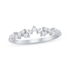 Thumbnail Image 1 of Now + Forever Diamond Scatter Anniversary Ring 1/5 ct tw 10K White Gold