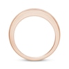 Thumbnail Image 3 of Now + Forever Princess-Cut Diamond Channel-Set Anniversary Ring 1 ct tw 14K Rose Gold