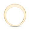 Thumbnail Image 3 of Now + Forever Princess-Cut Diamond Channel-Set Anniversary Ring 1 ct tw 14K Yellow Gold