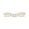 Thumbnail Image 3 of Now + Forever Diamond Contour Anniversary Ring 1/2 ct tw 14K Yellow Gold