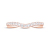 Thumbnail Image 3 of Now + Forever Diamond Contour Anniversary Ring 1/4 ct tw 14K Rose Gold