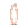 Thumbnail Image 2 of Now + Forever Diamond Contour Anniversary Ring 1/2 ct tw 14K Rose Gold