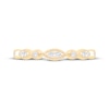 Thumbnail Image 3 of Now + Forever Diamond Milgrain Anniversary Ring 1/10 ct tw 10K Yellow Gold