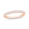 Thumbnail Image 1 of Now + Forever Diamond Anniversary Ring 1/8 ct tw 10K Rose Gold