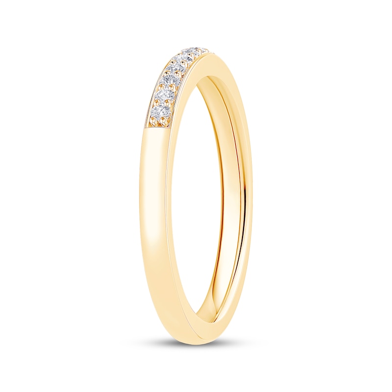 Main Image 2 of Now + Forever Diamond Anniversary Ring 1/8 ct tw 10K Yellow Gold