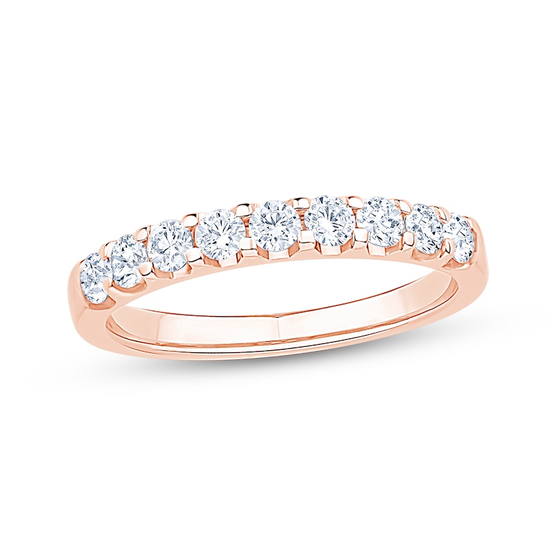 Main Image 1 of Now + Forever Diamond Anniversary Ring 1/2 ct tw 14K Rose Gold