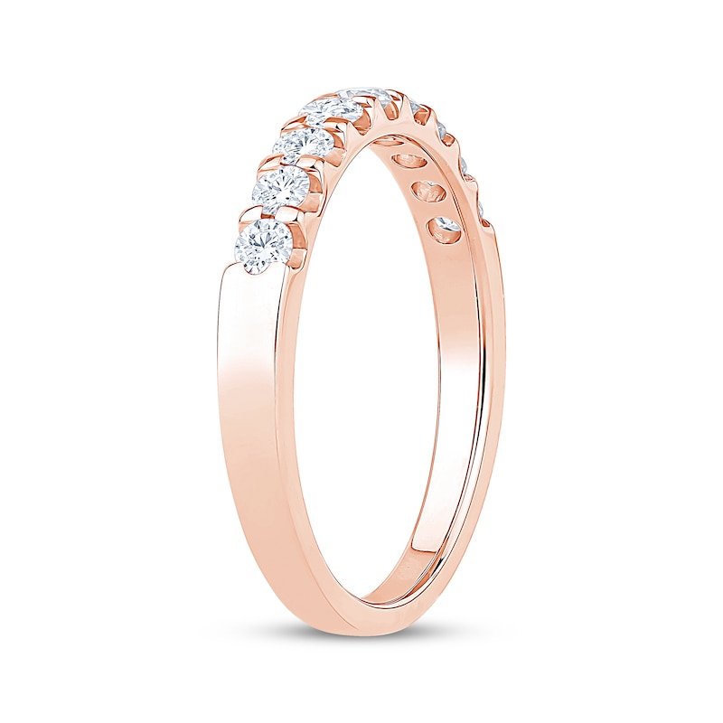 Main Image 2 of Now + Forever Diamond Anniversary Ring 1/2 ct tw 14K Rose Gold