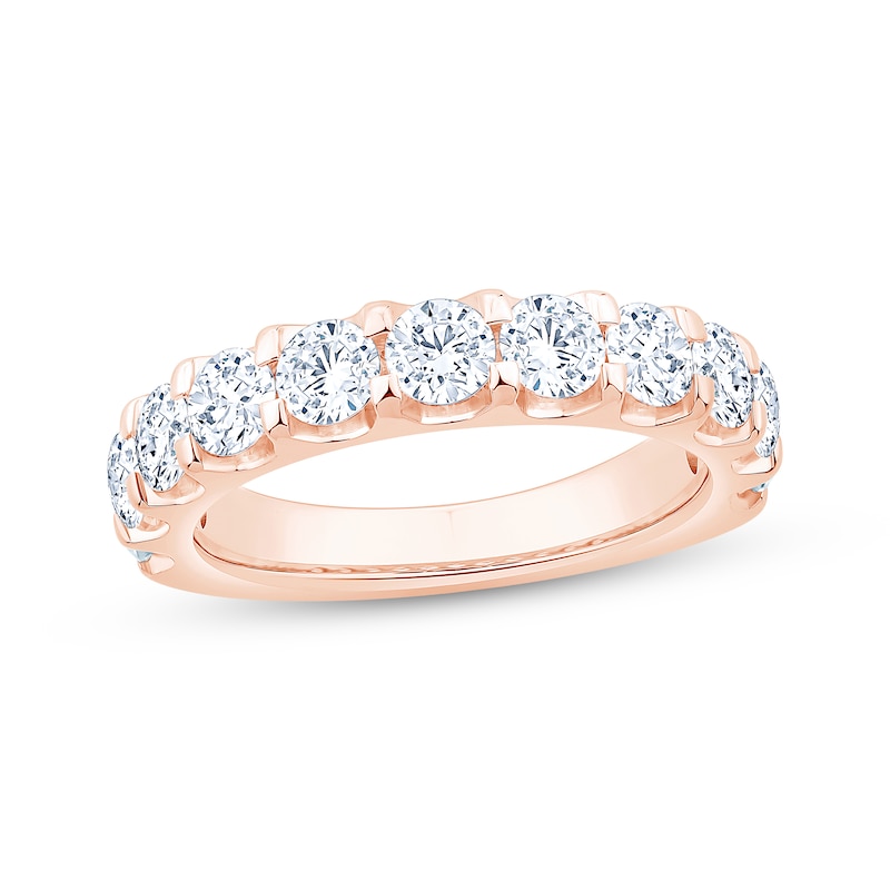 Main Image 1 of Now + Forever Diamond Anniversary Ring 2 ct tw 14K Rose Gold