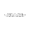 Thumbnail Image 3 of Now + Forever Diamond Five-Stone Anniversary Ring 1/6 ct tw 10K White Gold
