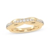 Thumbnail Image 1 of Now + Forever Diamond Graduated Anniversary Ring 1/3 ct tw 10K Yellow Gold