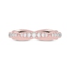 Thumbnail Image 3 of Now + Forever Diamond Graduated Anniversary Ring 1/3 ct tw 10K Rose Gold