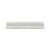 Thumbnail Image 4 of Monique Lhuillier Bliss Emerald-Cut Lab-Grown Diamond Eternity Ring 4 ct tw 18K Yellow Gold