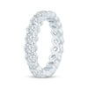 Thumbnail Image 2 of Monique Lhuillier Bliss Oval-Cut Lab-Grown Diamond Eternity Ring 3 ct tw 18K White Gold