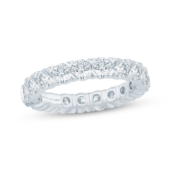 Monique Lhuillier Bliss Lab-Grown Diamond Eternity Ring ct tw 18K White Gold