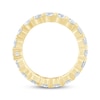 Thumbnail Image 3 of Monique Lhuillier Bliss Lab-Grown Diamond Eternity Ring 3 ct tw 18K Yellow Gold