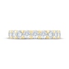 Thumbnail Image 4 of Monique Lhuillier Bliss Lab-Grown Diamond Eternity Ring 3 ct tw 18K Yellow Gold