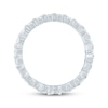 Thumbnail Image 3 of Monique Lhuillier Bliss Oval-Cut Lab-Grown Diamond Eternity Ring 2 ct tw 18K White Gold