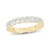 Thumbnail Image 1 of Monique Lhuillier Bliss Oval-Cut Lab-Grown Diamond Eternity Ring 2 ct tw 18K Yellow Gold