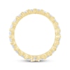Thumbnail Image 3 of Monique Lhuillier Bliss Oval-Cut Lab-Grown Diamond Eternity Ring 2 ct tw 18K Yellow Gold