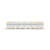 Thumbnail Image 4 of Monique Lhuillier Bliss Oval-Cut Lab-Grown Diamond Eternity Ring 4 ct tw 18K Yellow Gold