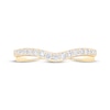 Thumbnail Image 3 of Now + Forever Diamond Contour Anniversary Ring 1/4 ct tw 14K Yellow Gold