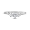 Thumbnail Image 3 of Now + Forever Marquise & Round-Cut Diamond Anniversary Ring 3/8 ct tw 10K White Gold