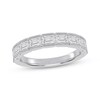 Thumbnail Image 1 of Now + Forever Lab-Grown Diamonds Emerald-Cut Anniversary Ring 1-3/8 ct tw 14K White Gold
