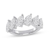 Thumbnail Image 1 of Now + Forever Lab-Grown Diamonds Pear-Shaped Anniversary Ring 3 ct tw 14K White Gold