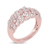 Thumbnail Image 2 of Now + Forever Diamond Swirl Anniversary Ring 3/4 ct tw 14K Rose Gold