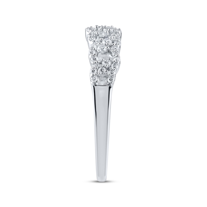 Main Image 2 of Now + Forever Diamond Anniversary Ring 1/3 ct tw 10K White Gold