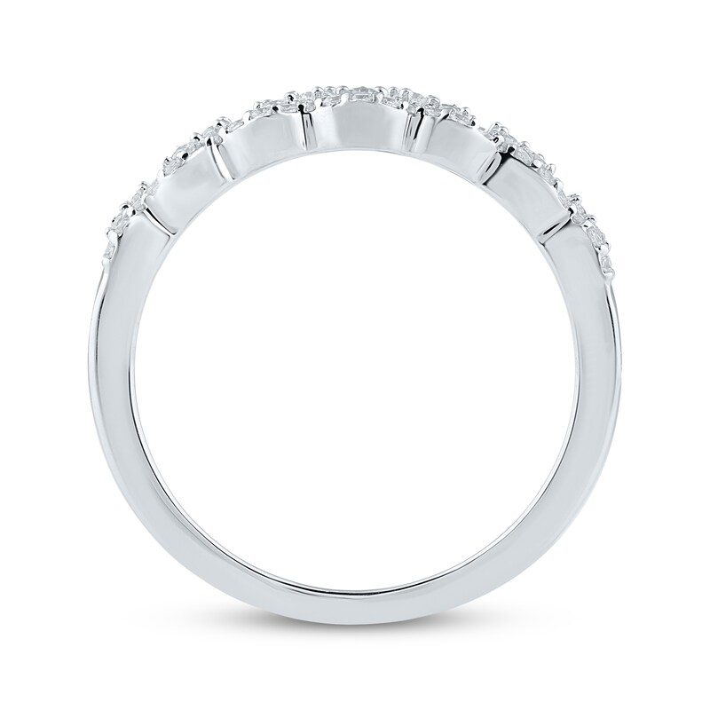 Main Image 3 of Now + Forever Diamond Anniversary Ring 1/3 ct tw 10K White Gold